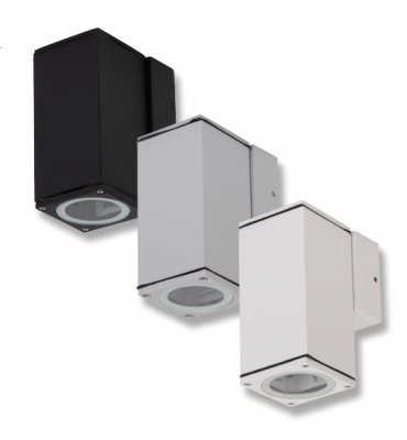 ALPHA-1 Down Only Ext Wall light GU10 LED 6W 240V IP65